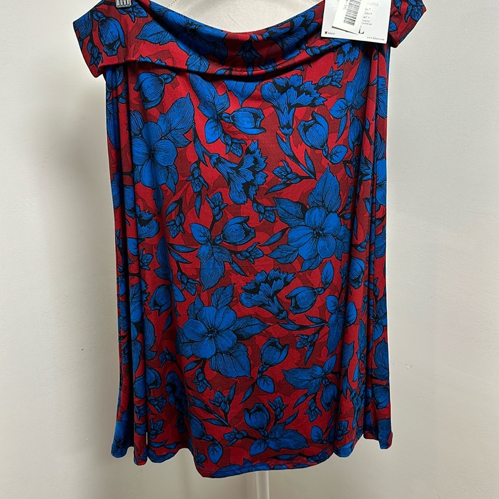 Beautiful blue floral print Skirt